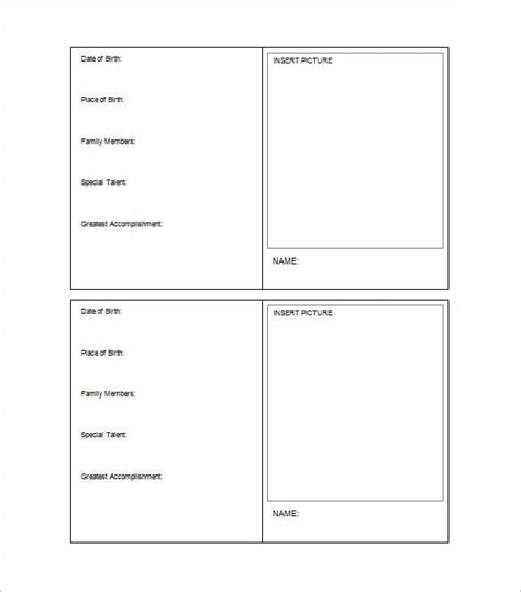 trading card template free|Trading Card Templates in Word .